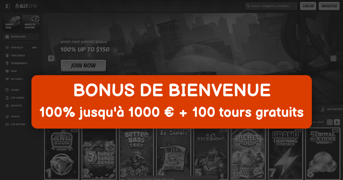 AllySpin Casino en France : Paiements Rapides